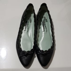 Belle by Sigerson Morrison Black Braided Flats